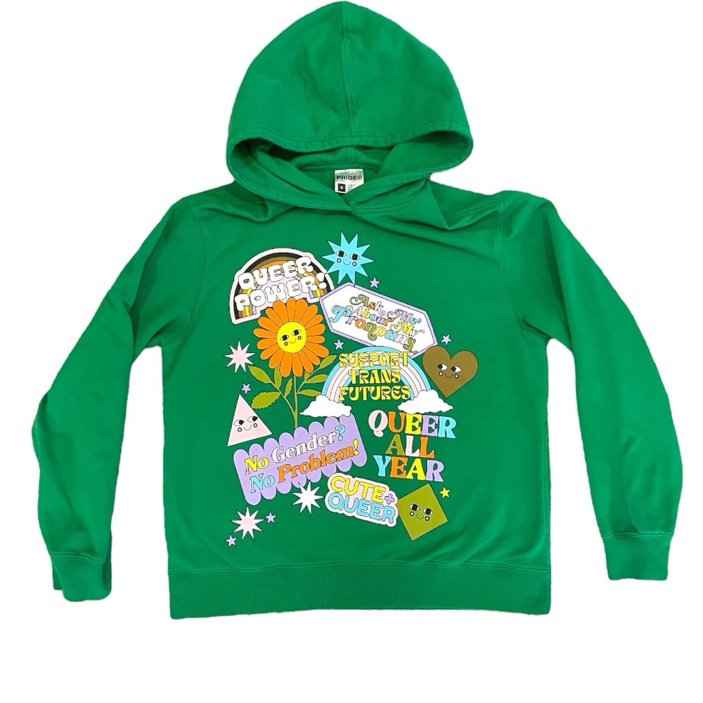 Target Pride Collection green hoodie